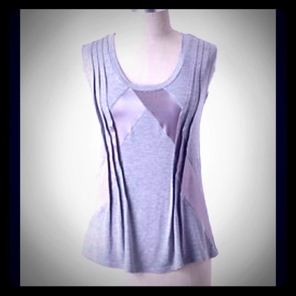 Anthropology Bordeaux women's sleeveless blouse